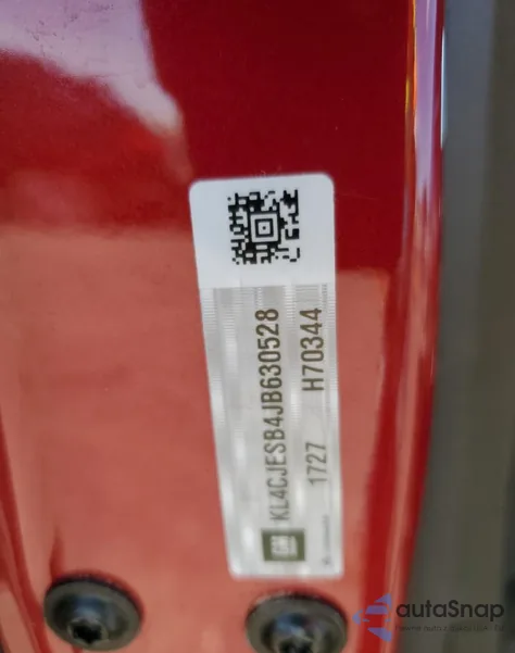 2018 Buick Encore Preferred z USA, uszkodzony, nr VIN KL4CJESB4JB630528